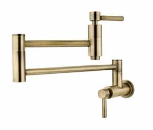 Top 10 Topffüller Wasserhähne, die Sie online kaufen können 14 7 Kingston Brass KS8103DL Wall Mount Pot Filler Kitchen Faucet Antique Brass