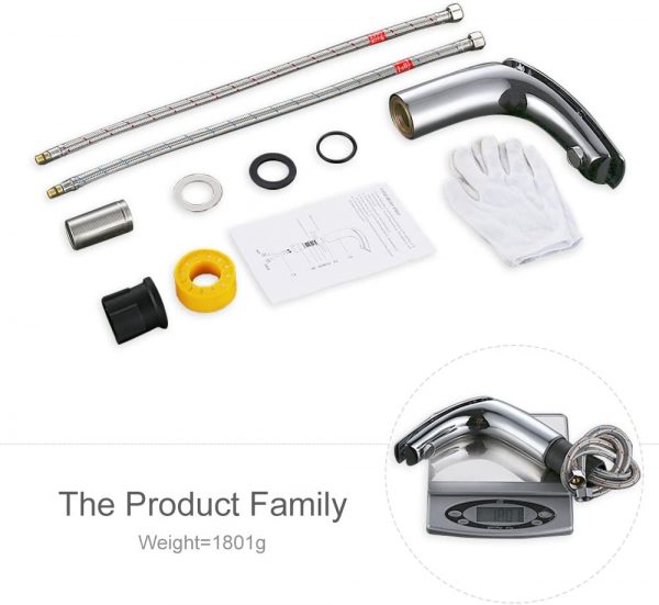 Chrom Wasserhahn Bad Waschtisch Armatur Waschbecken Einhebelmischer Waschtischarmatur Mischbatterie 11 15 Armatur Waschbecken Einhebelmischer Waschtischarmatur Mischbatterie Waschbeckenarmatur für Bad 5