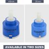 ARCORA Keramikkartuschenhahn für Küchenarmatur und Waschtischarmatur, 40MM 8 arcora keramikkartuschenhahn fuer kuechenarmatur und waschtischarmatur 35mm 40mm 4