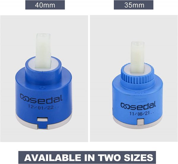 ARCORA Keramikkartuschenhahn für Küchenarmatur und Waschtischarmatur, 40MM 7 arcora keramikkartuschenhahn fuer kuechenarmatur und waschtischarmatur 35mm 40mm 4