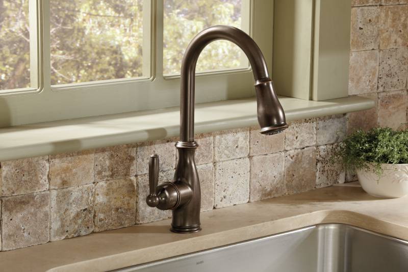 Halten Sie Küchenästhetik mit Öl eingerieben Bronze Küchenarmatur 4 Oil Rubbed Bronze Kitchen Faucet