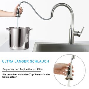 Ausziehbarer Wasserhahn