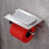 25 ARCORA Toilettenpapierhalter mit Handy Regal 2