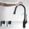 ARCORA Touchless Kitchen Faucets Black Single Handle Uban sa Pull Down Sprayer 3