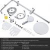 Arcora Thermostatic Shower System Chrome With Rainfall Shower 4 1