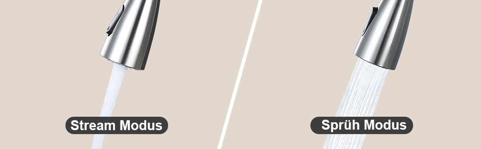 arcora wasserhahn kueche mit brause 7