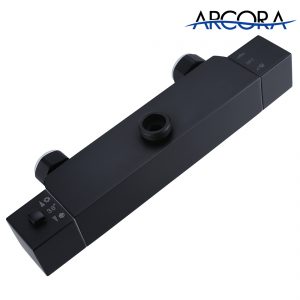 Čierny regulačný ventil Arcora pre konštantnú teplotu