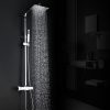 1 Sistema de ducha con cabezal tipo lluvia y ducha de mano multifunción Arcora 1