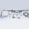 Thermostatic Shower System Polish Chrome Rainfall Shower Head with Handheld Sprayer Set 1 7