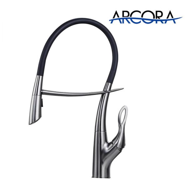 arcora commercial high arc kitchen faucet 1