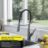 arcora commercial high arc kitchen faucet 3