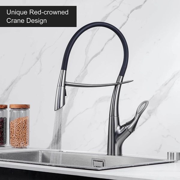 arcora commercial high arc kitchen faucet 7