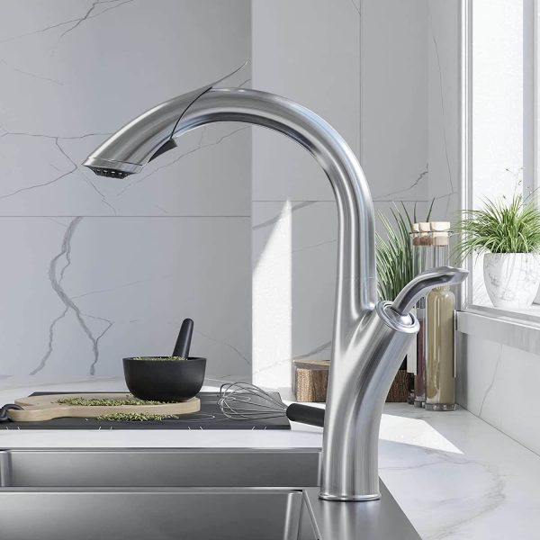 commercial single handle kitchen faucet 10