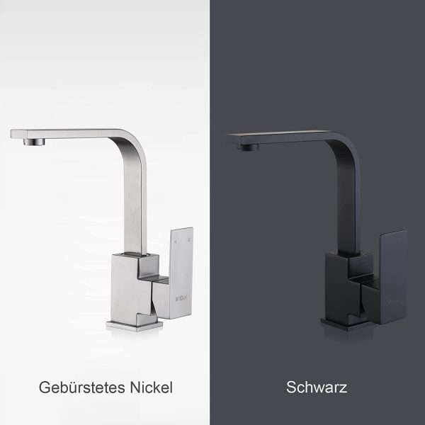 arcora wasserhahn kueche mit 2 schlaeuche armatur 3