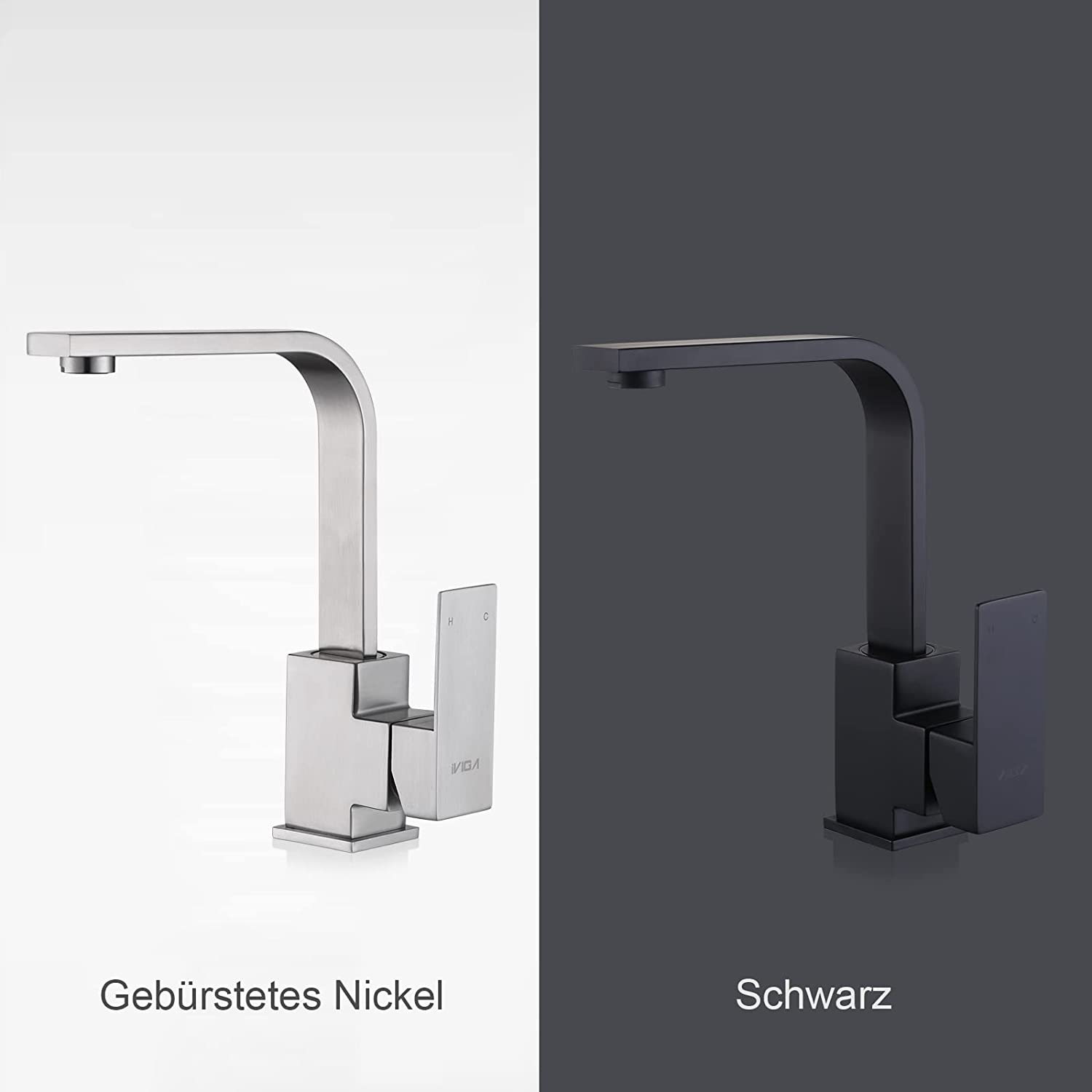 arcora wasserhahn kueche mit 2 schlaeuche armatur 3