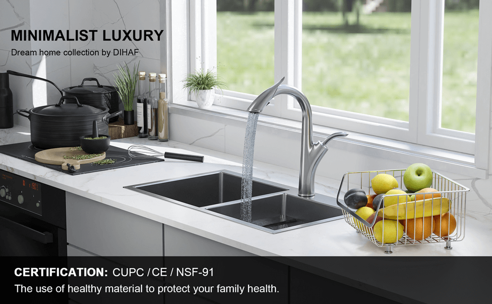 commercial single handle kitchen faucet 3