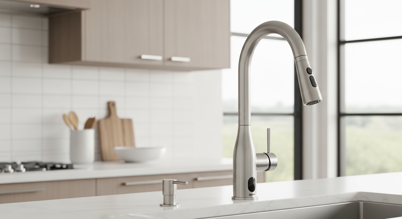 best kohler touchless kitchen faucet