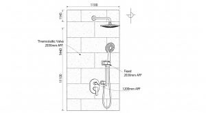 Shower Faucet Elevation CAD Block: The 2026 Specifier’s Sourcing & Buying Guide