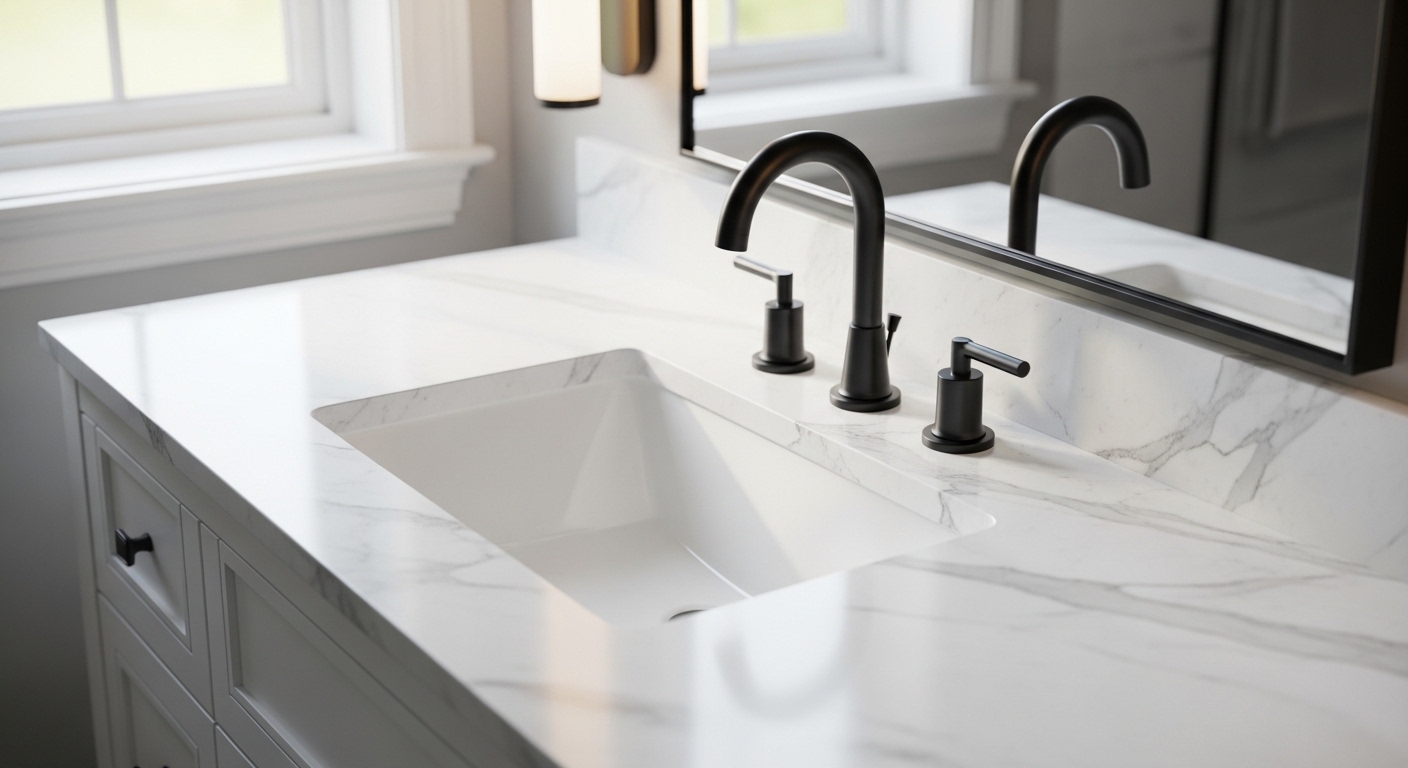 matte black faucet widespread