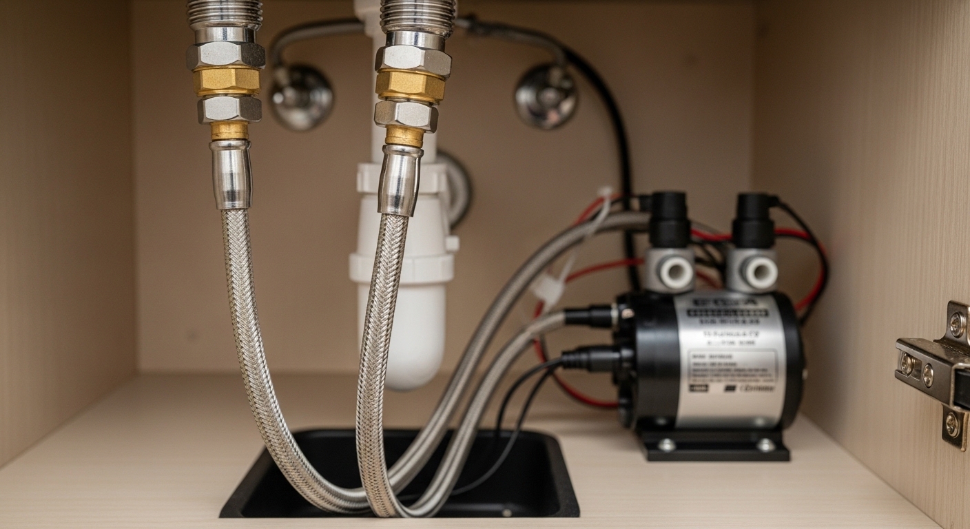replace kitchen faucet rv