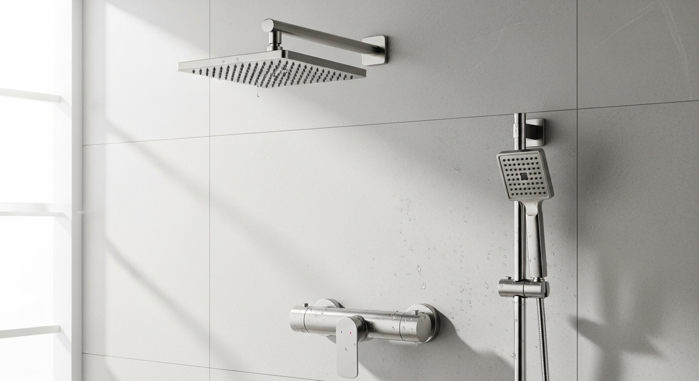 shower system stainless steel